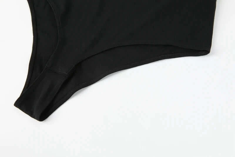 Women High Neck Long Sleeve Bodysuit