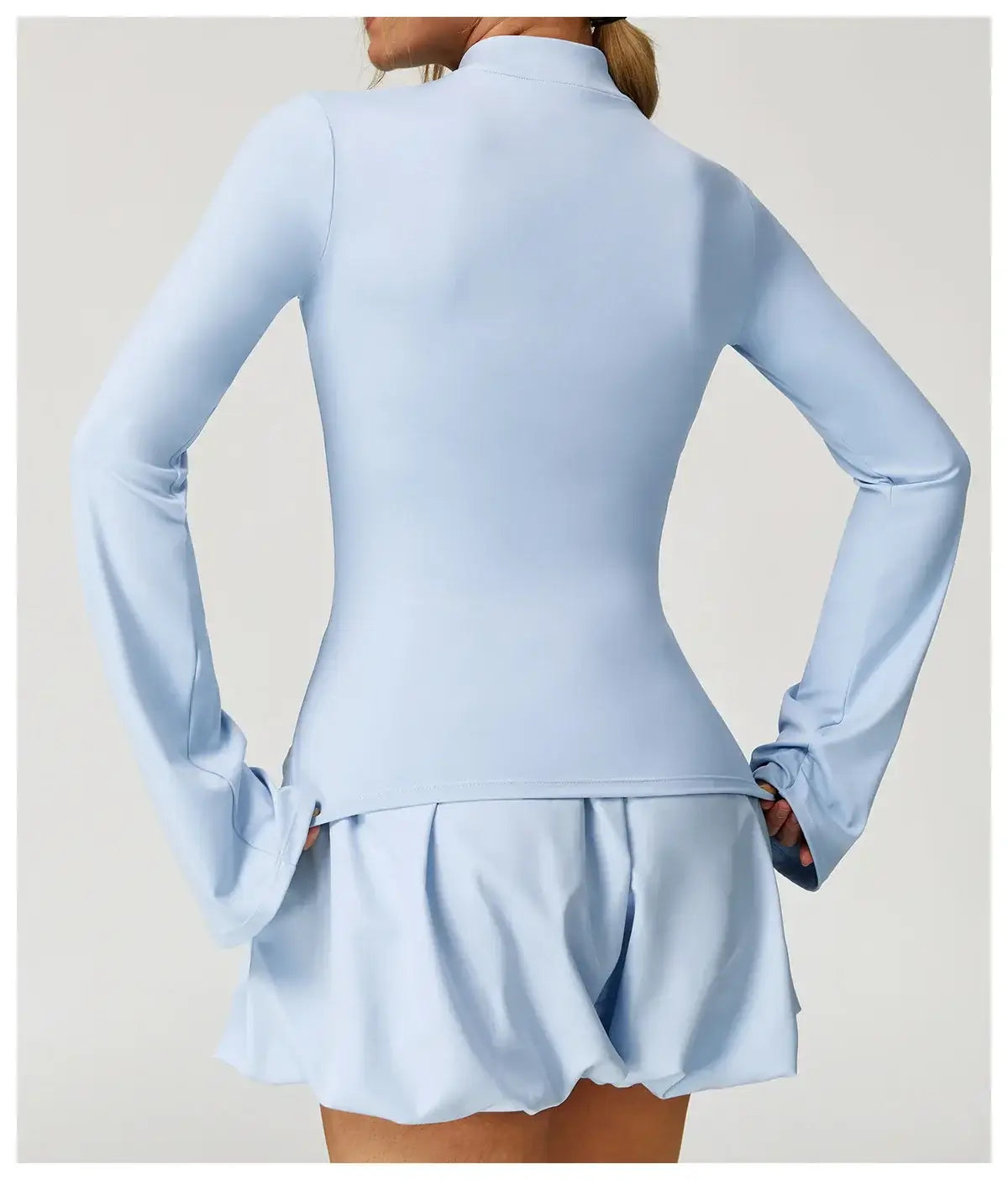 Women Stretch Slim Fit Training Jacket