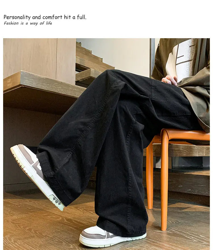 Men’s Oversized Streetwear Cargo Pants