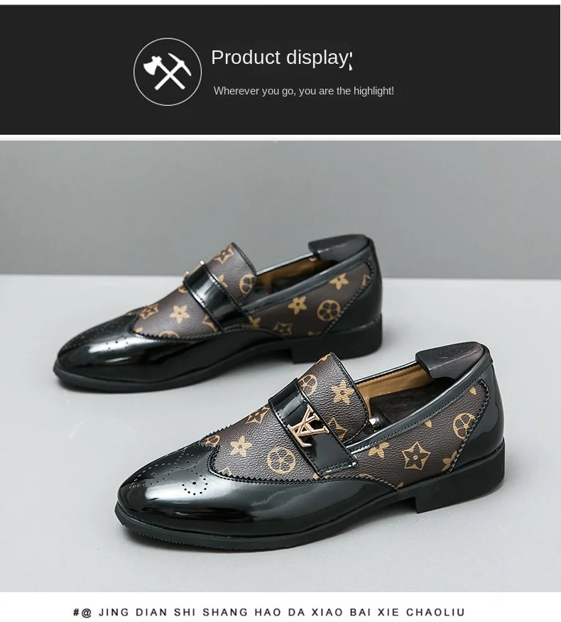 Men British Style Leather Shoes