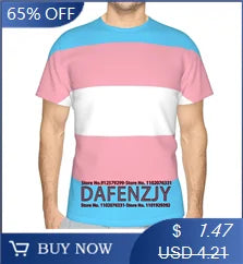 Men’s 3D Striped Crew Neck Shirt