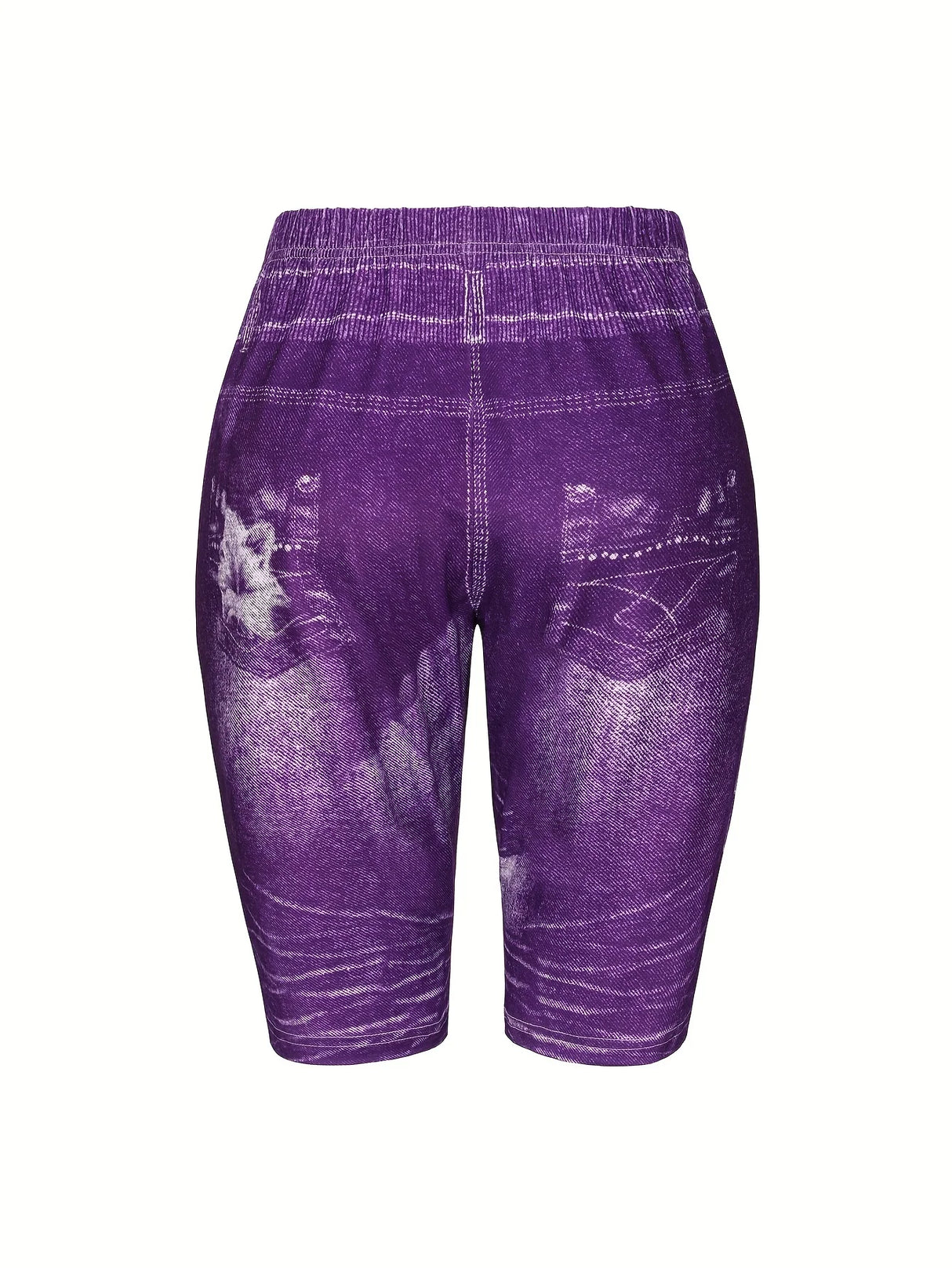 Women's 3-Piece Denim Style Shorts