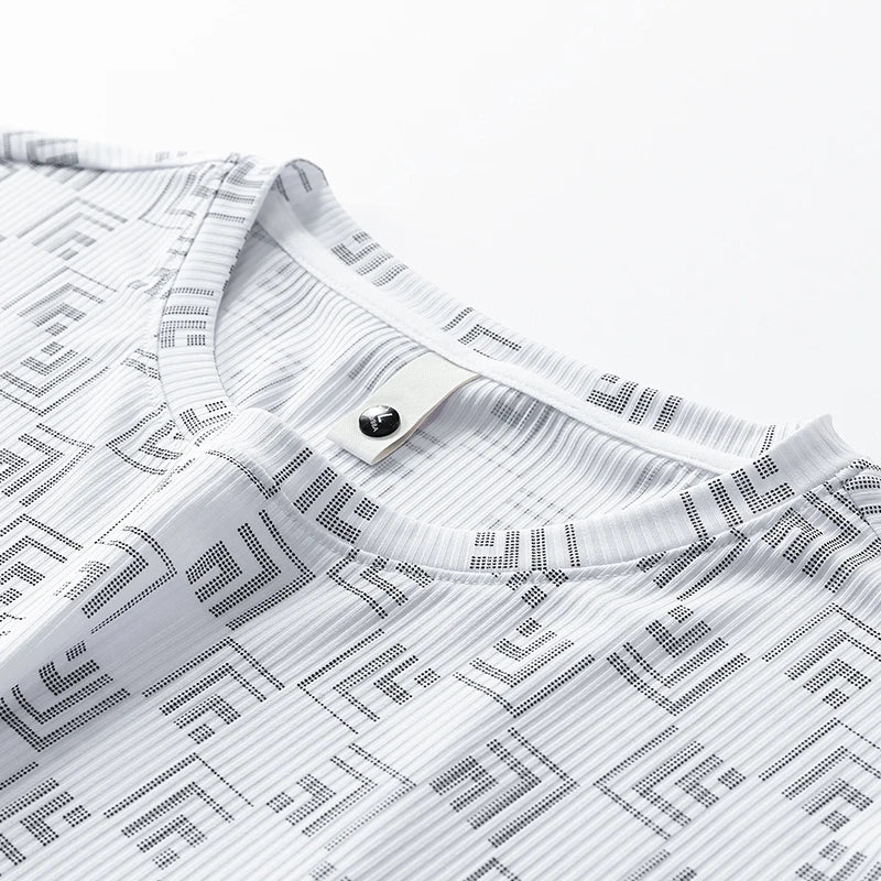 Men’s Plus Size Summer Tracksuit Set