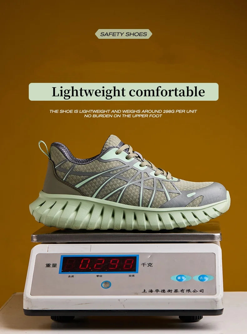 Women Safety Shoes Indestructible Work Boots