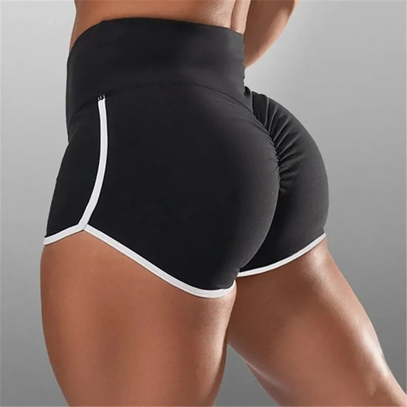 Women Sport Waistband Casual Shorts