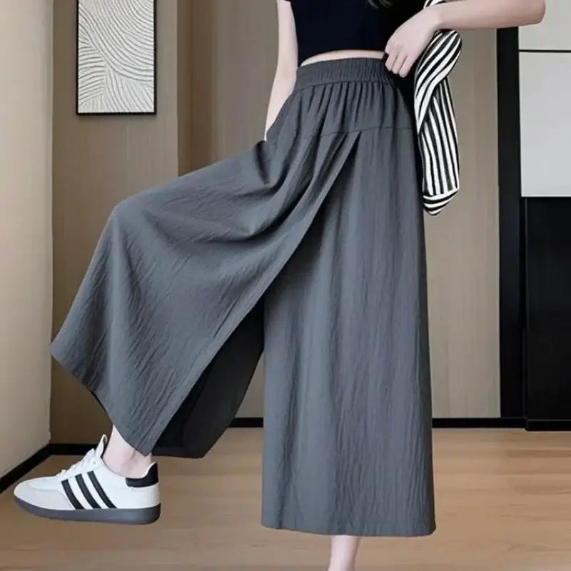 Women Vintage Mesh Tulle Long Skirt