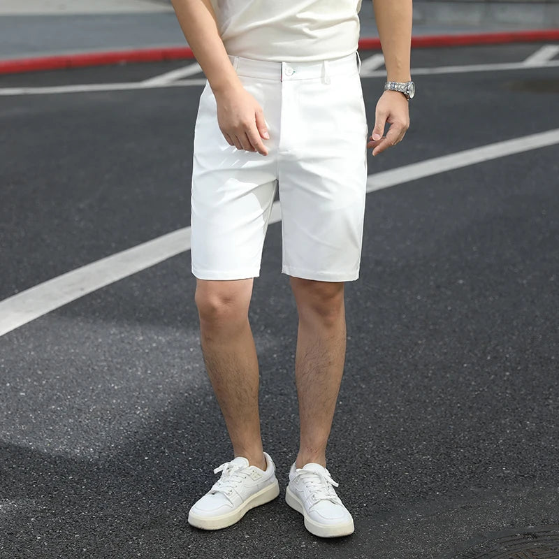 Men Business Casual Shorts