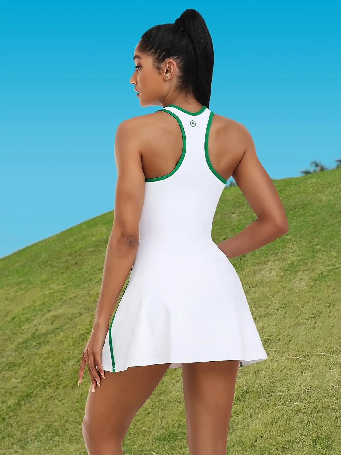 Women V Neck Tennis Sports Dress