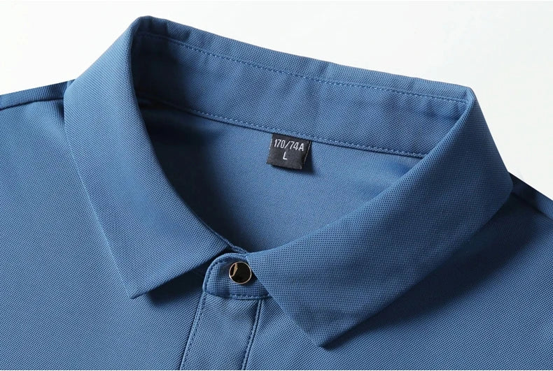 Men Oversize Quick Dry Polo Shirt