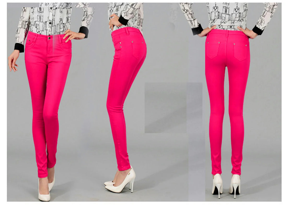 Women White Office Pants