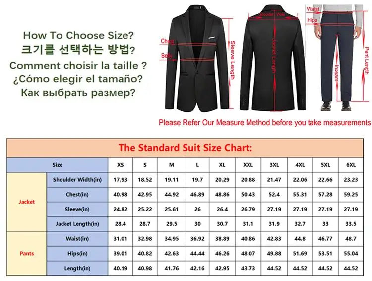 Men Corduroy 2-Piece Winter Suit