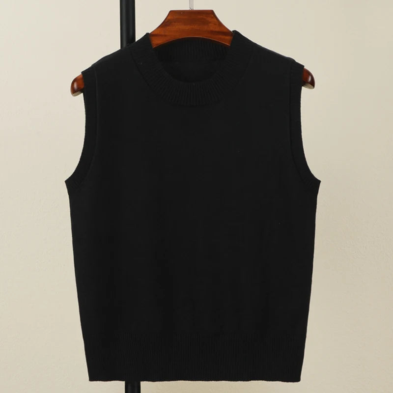 Women's Preppy Style Knit Vest