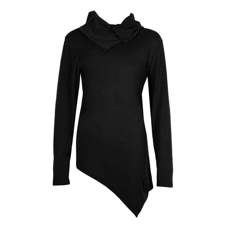 Men's Plus Size 5XL Hoodie – Turtleneck Sweatshirt