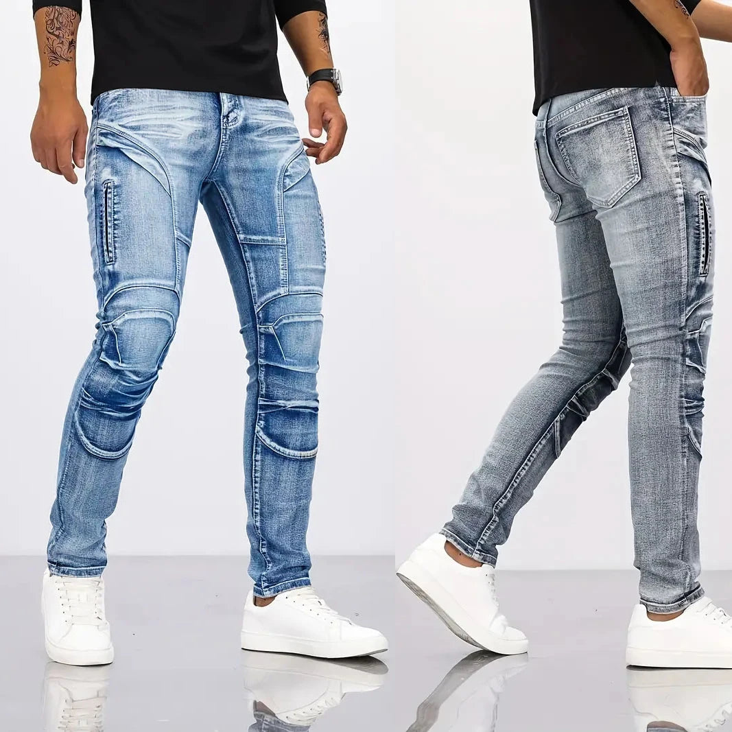 Men Small Leg Slim Jeans