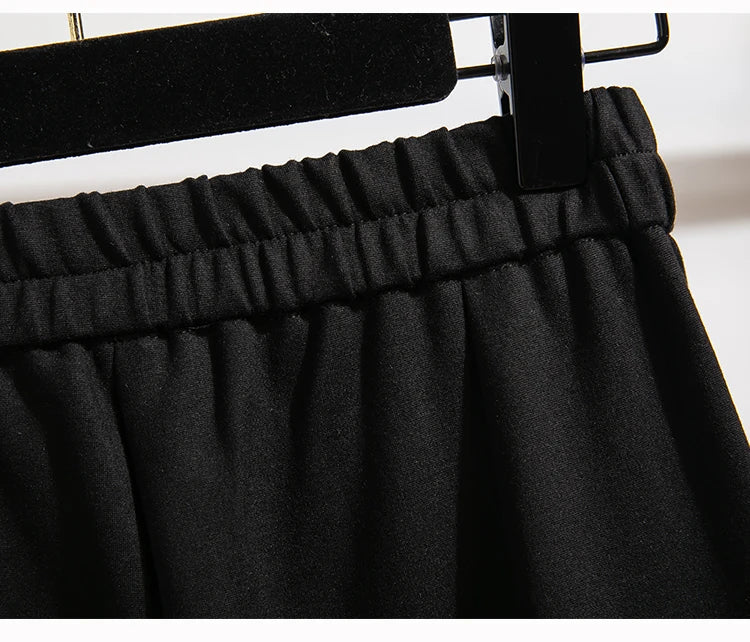 Women's Plus Size High Waist Pants – Autumn Winter