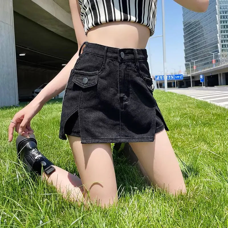 HotFitPlus™ – Slim A-Line Skirt (Large Size, Summer Harajuku Skirt)