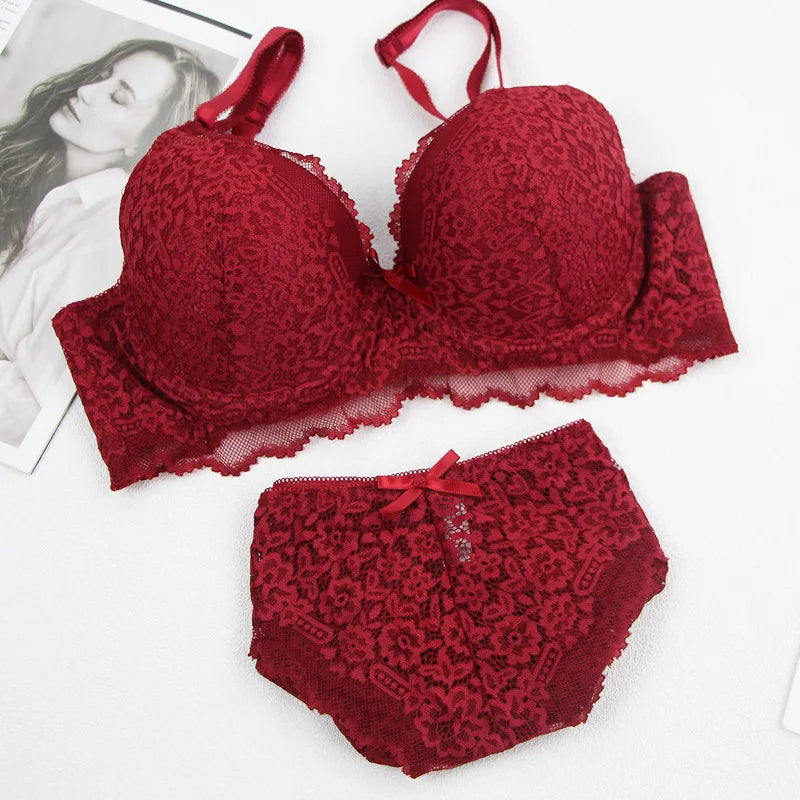 Women Seamless Bra Set