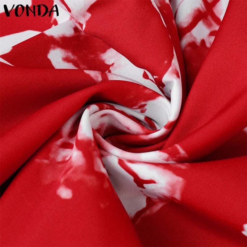 Women Printed Boho Maxi Dress