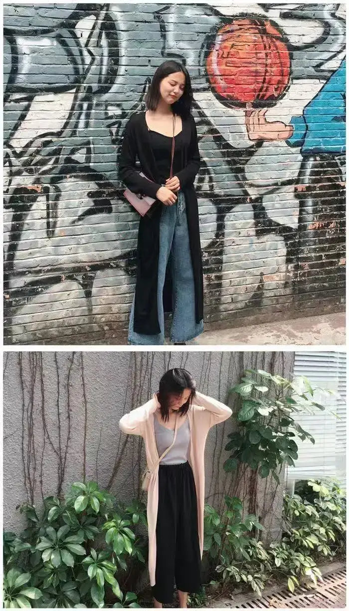 Women Plus Size Summer Knit Cardigan