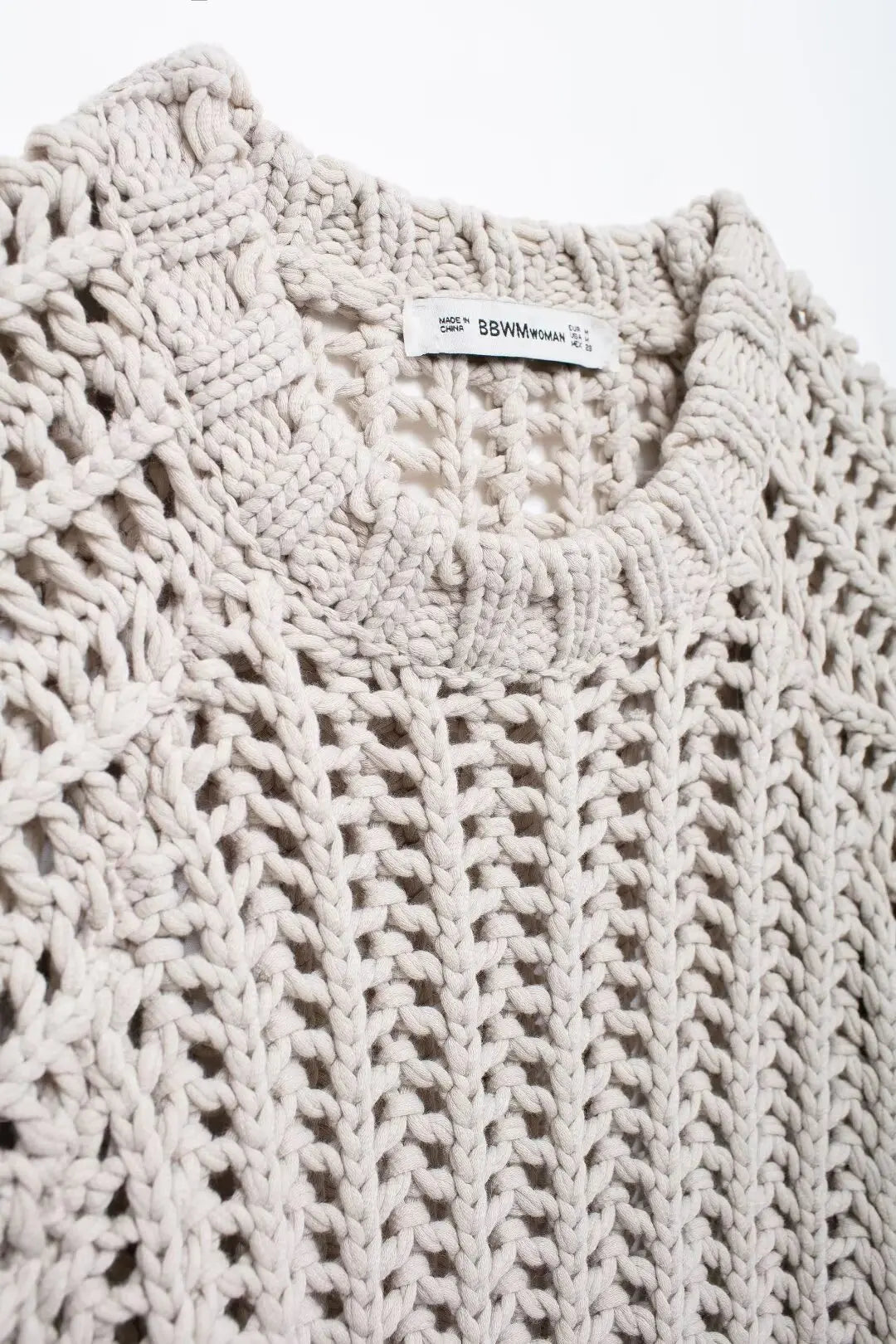 Women's Chunky Knit Cropped Sweater