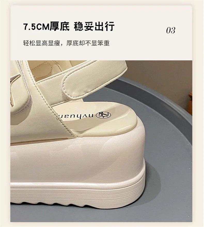 Designer Platform Flip Flops – Summer 2025