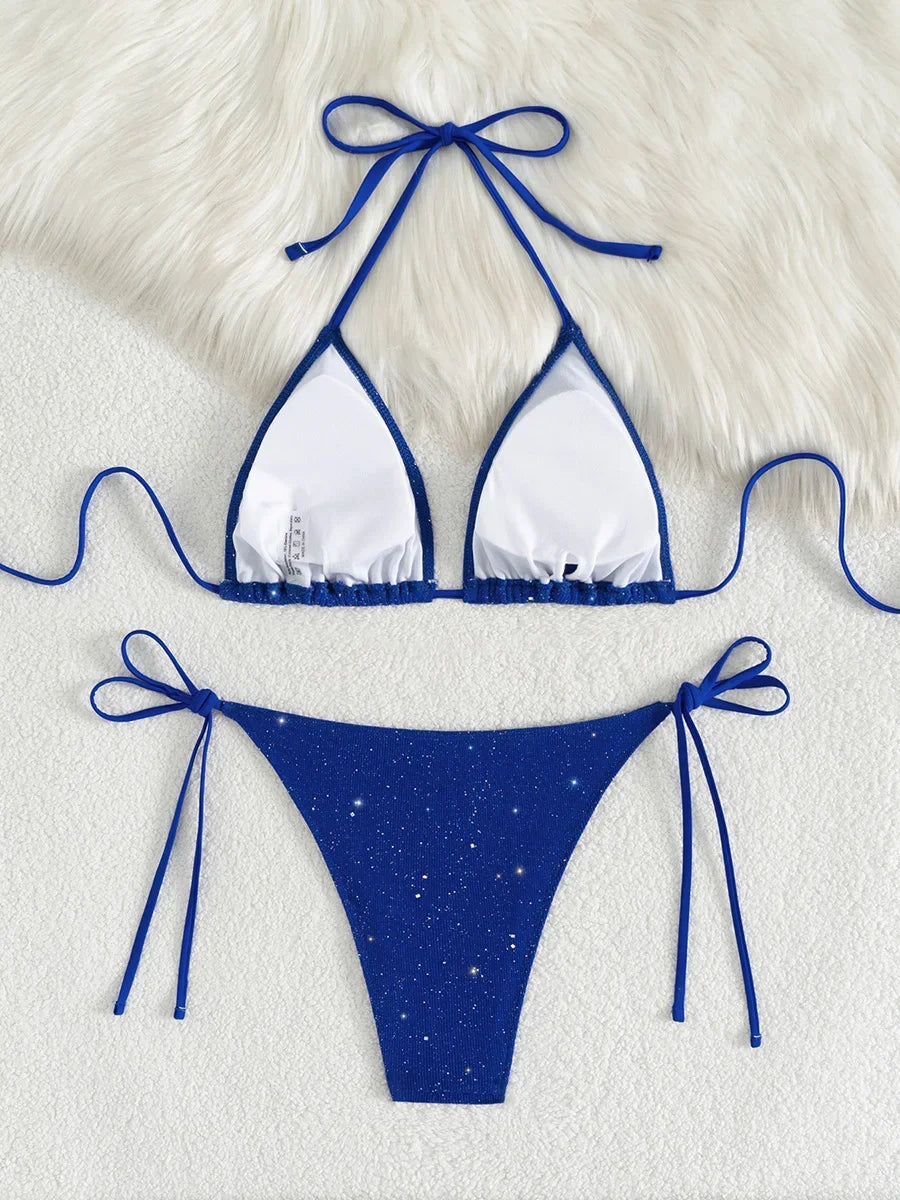 Sparkling Halter Bikini