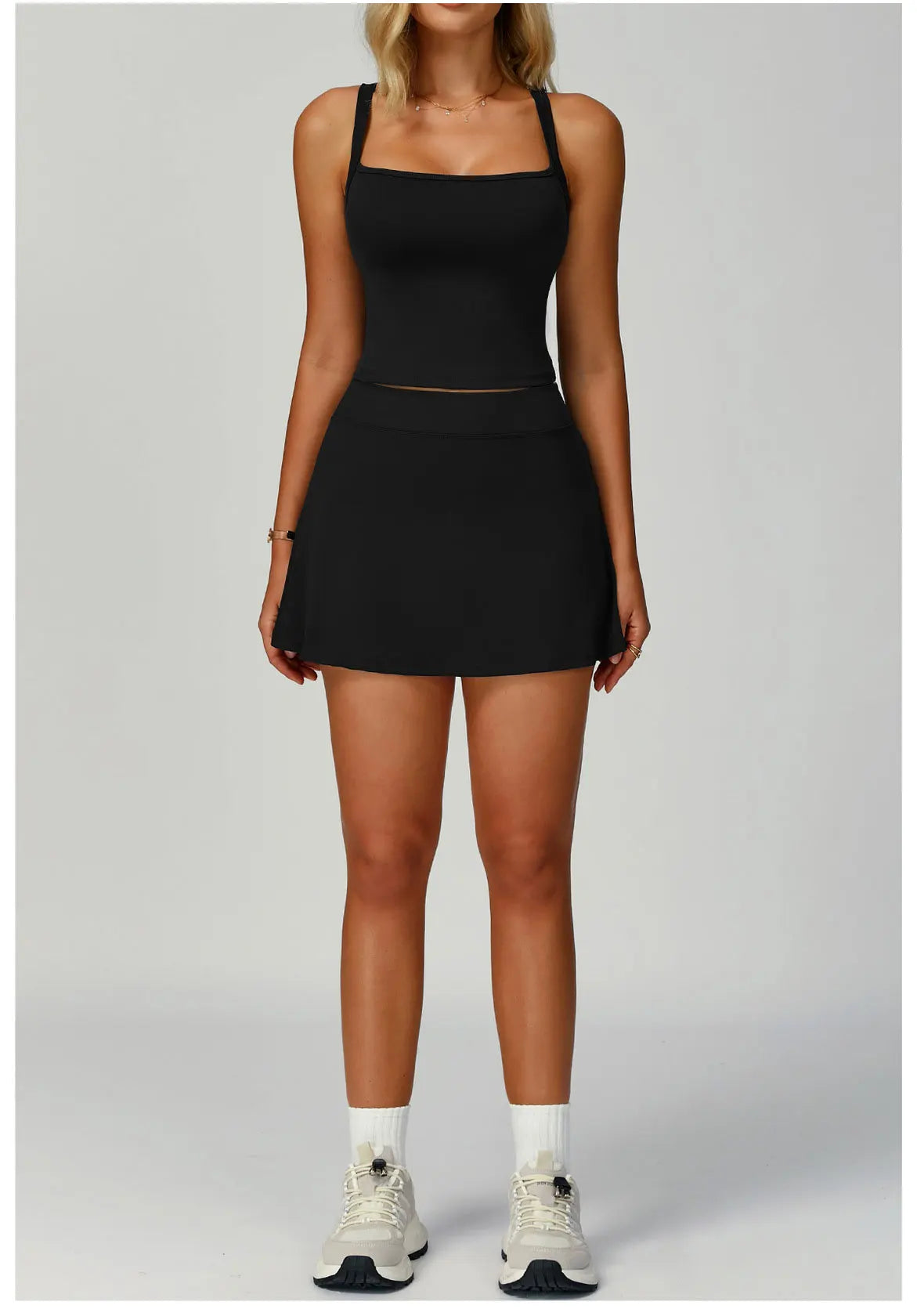 Women Tennis Skirt Sports Set