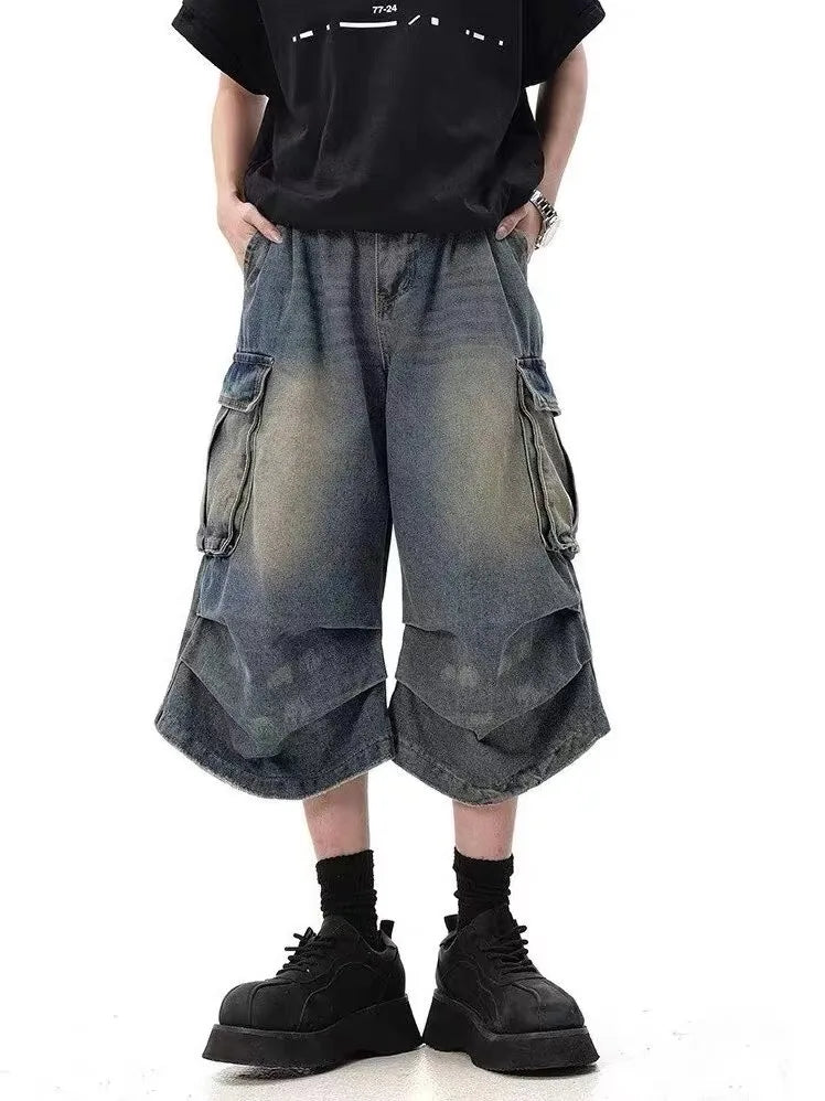 Women Camouflage Cargo Capri Shorts