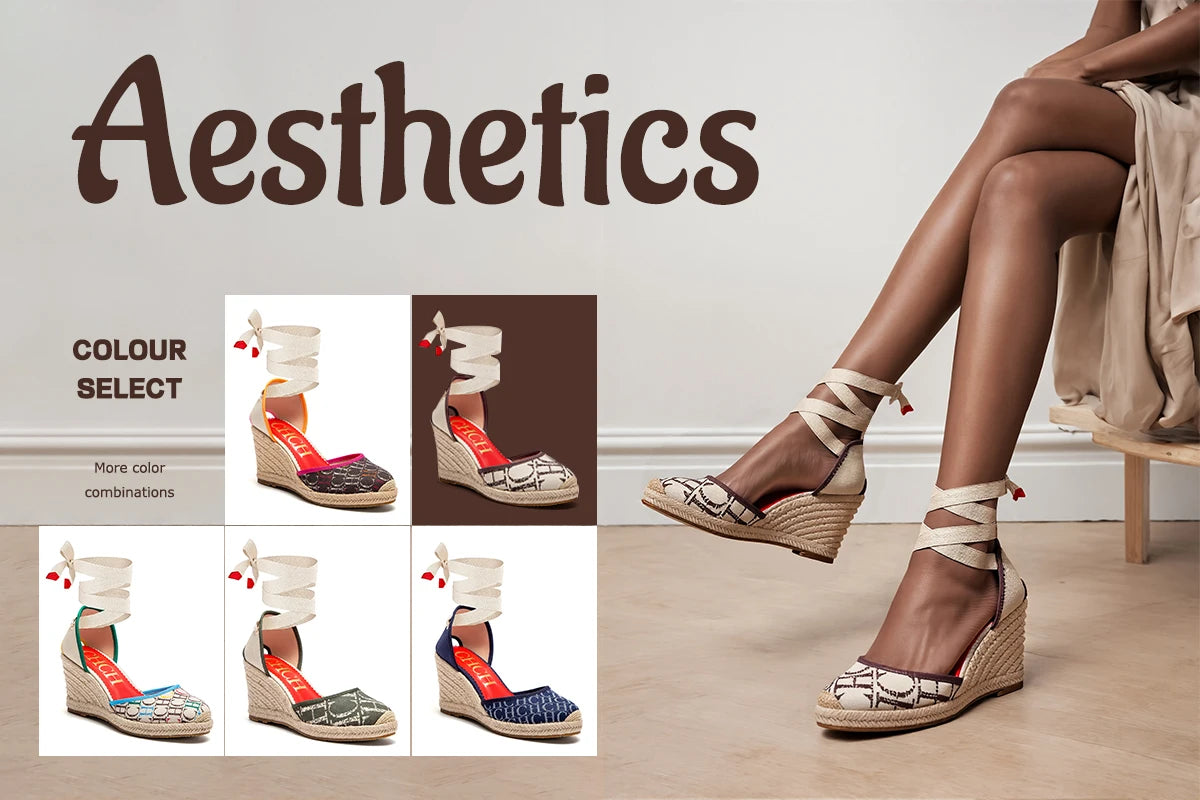 Women’s Beach Shoes Hemp Bottom Handmade Flats