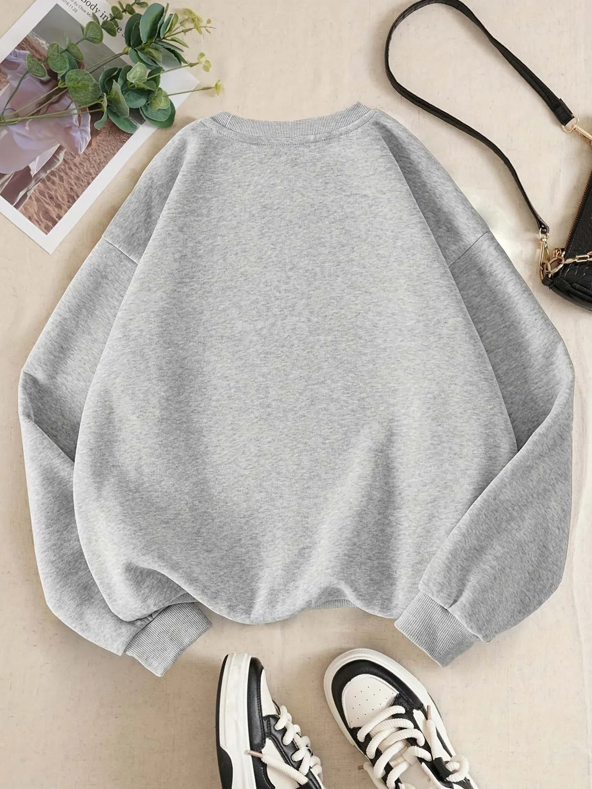 Work Girl Winter Sweatshirt
