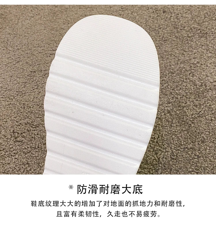 Women’s Pumps Round Head Lace-Up Leisure Heels