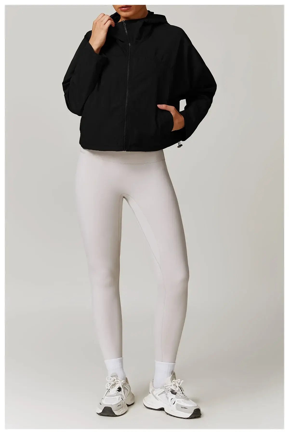 Women Quick Dry Hooded Sports Jacket