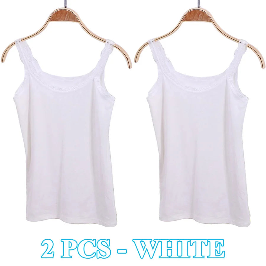 Women Cotton Lace Camisole