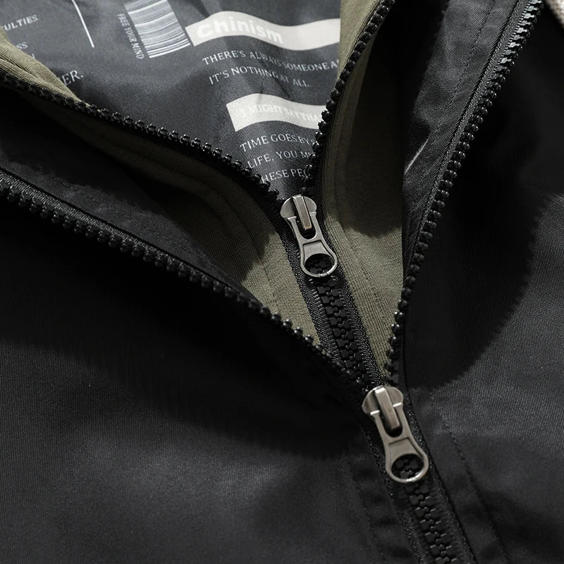 Men's Plus Size Hooded Jacket – 8XL Winter Coat