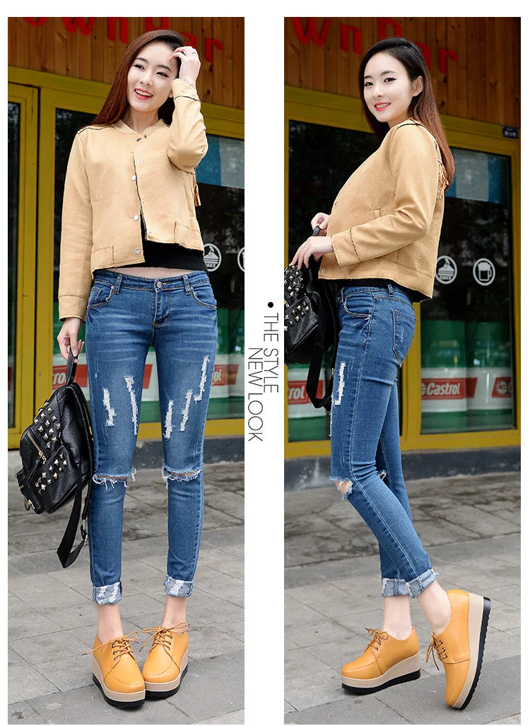 Women Platform Oxfords – 2025