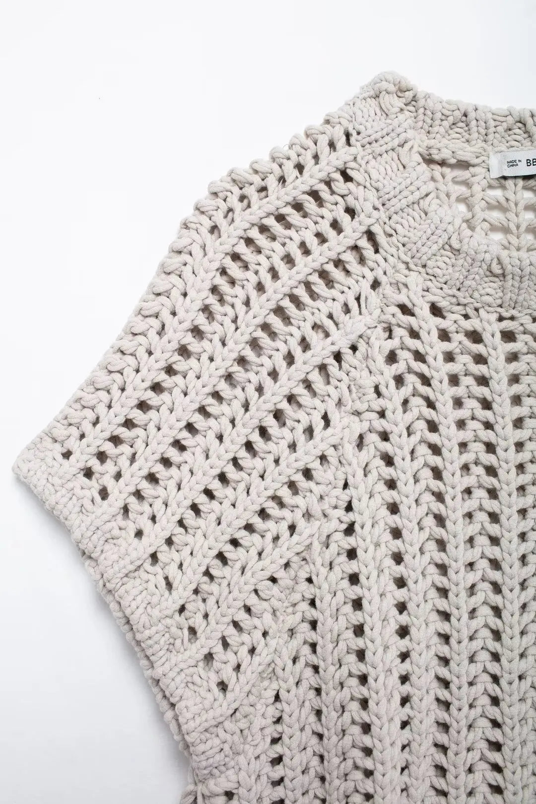 Women's Chunky Knit Cropped Sweater