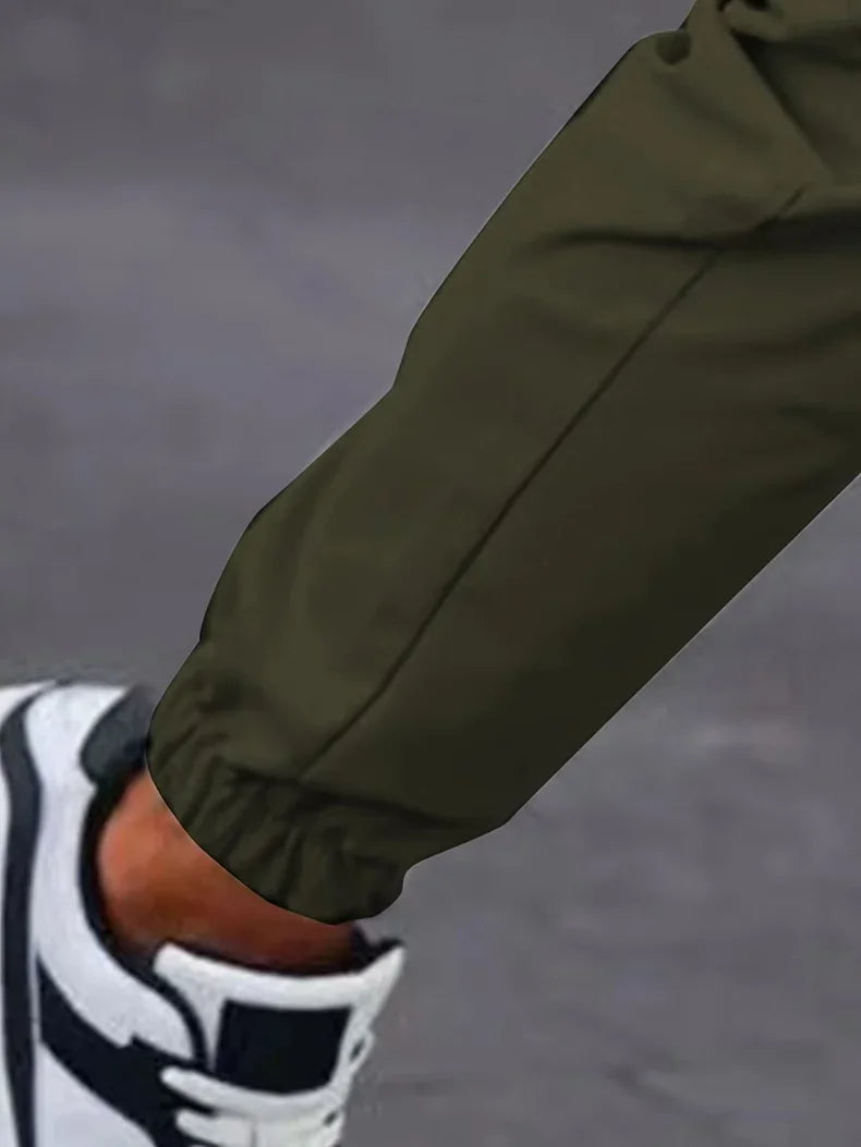 Men Ice Silk Cooling Cargo Pants