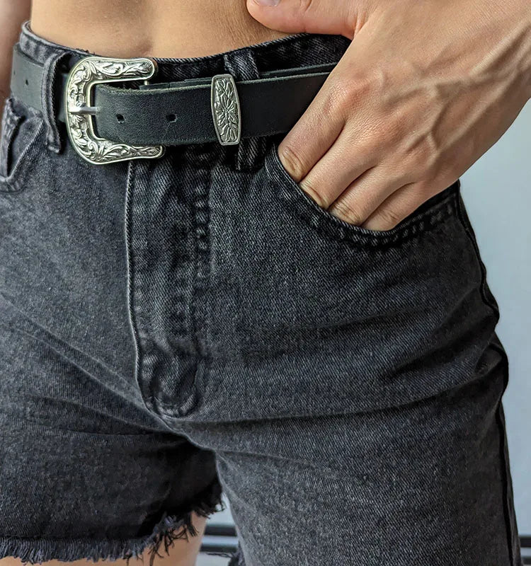 Women's Blue Casual Denim Shorts