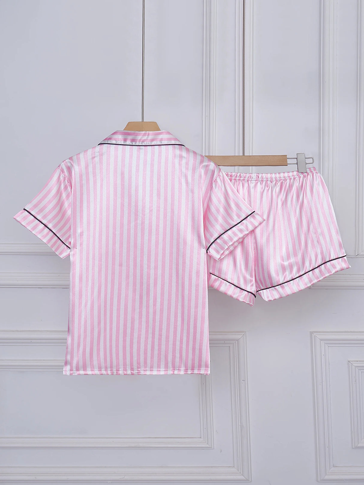 Women Satin Short Pajama Set