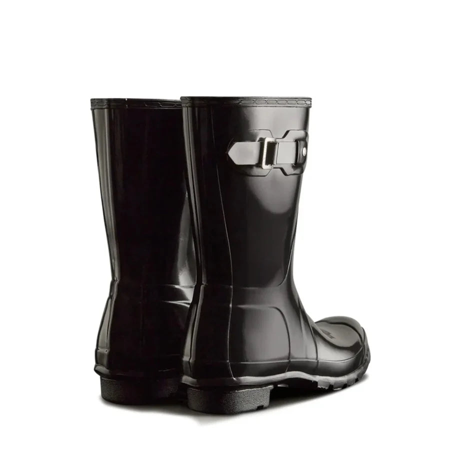 Women Mid Calf Boots Embroidered Leather