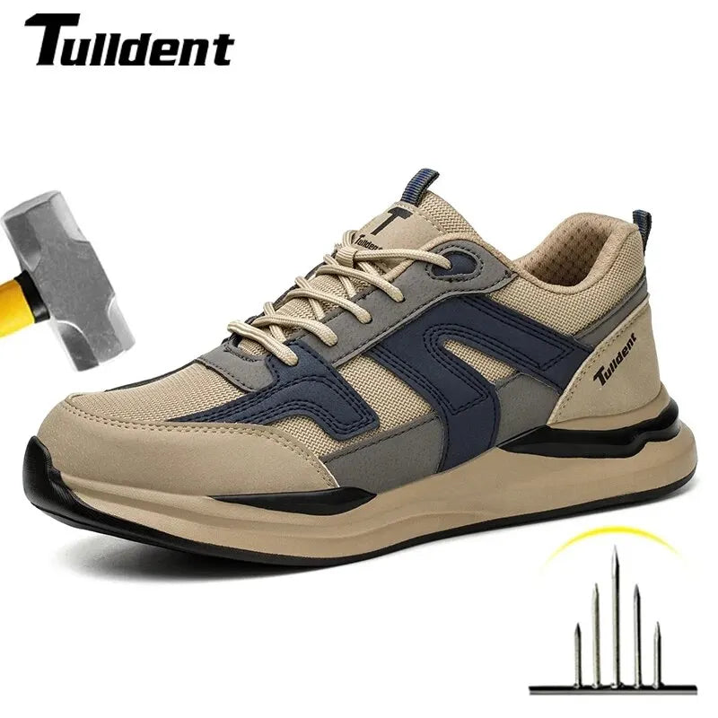 Men Steel Toe Indestructible Work Sneakers