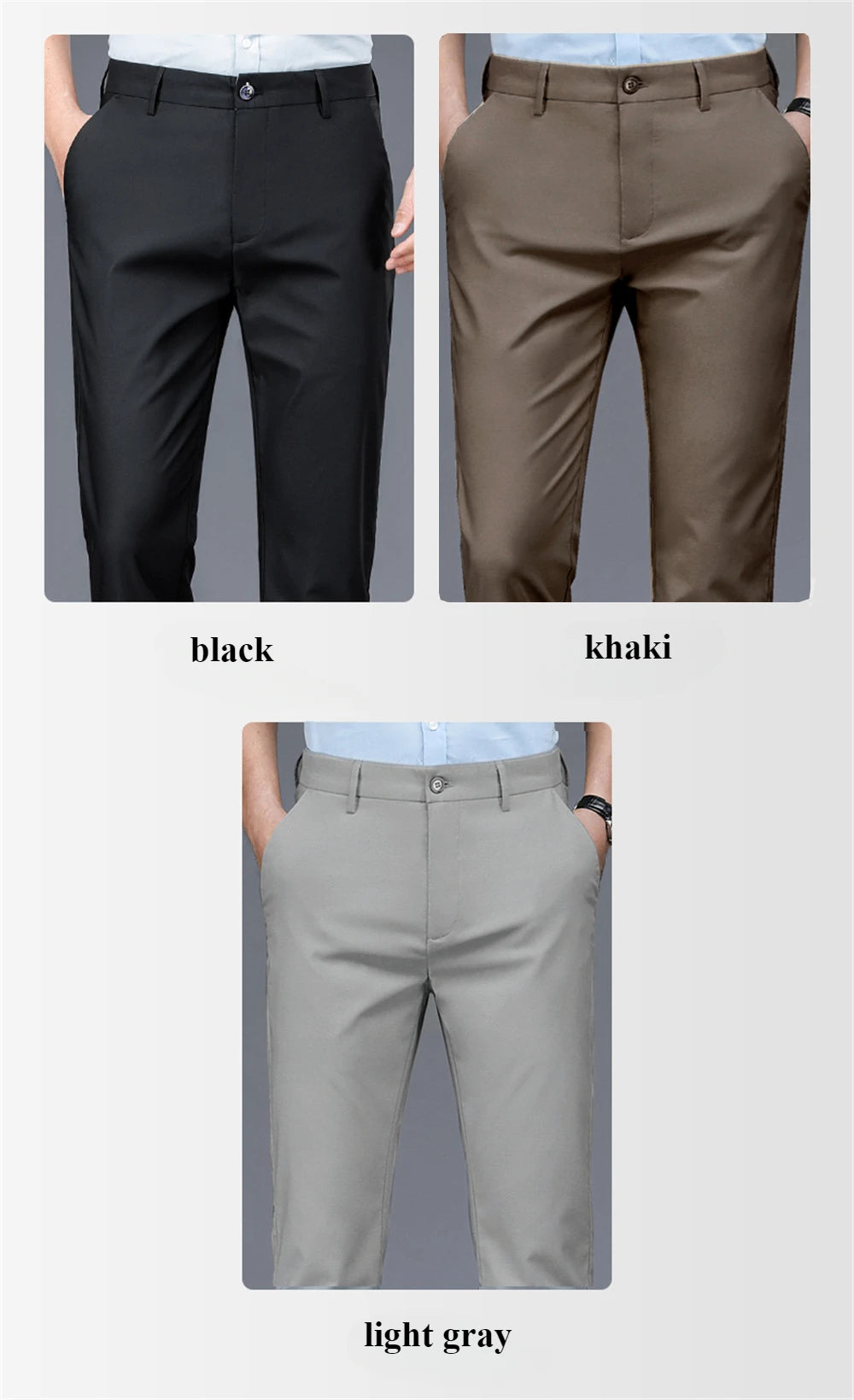 SilkCool™ Men’s Ice Silk Business Pants