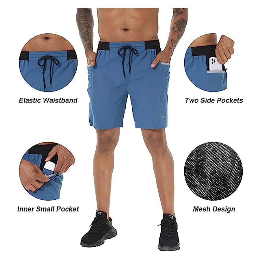 Men Quick Dry Swim Shorts