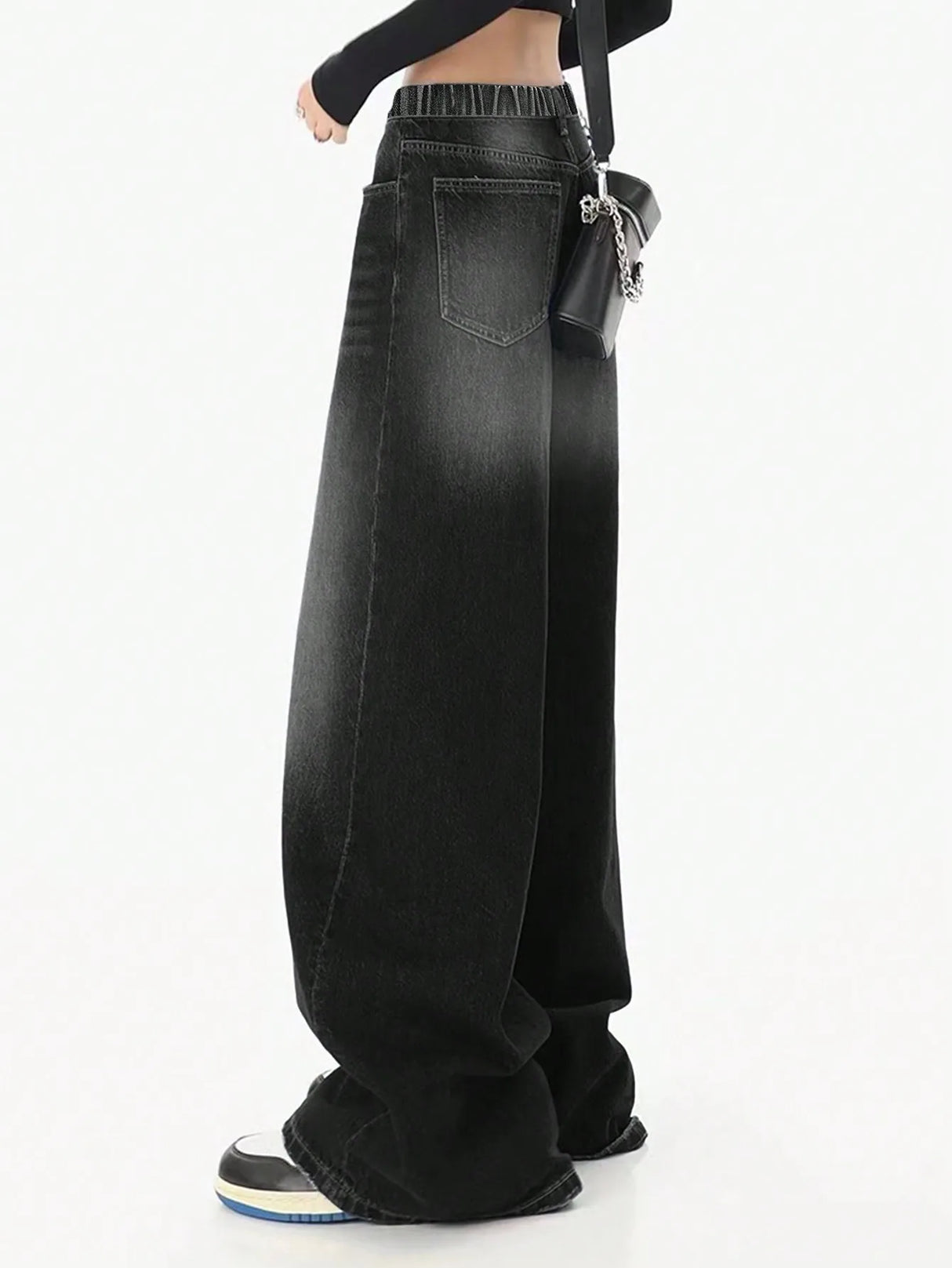 Women Vintage Teen Relaxed Jeans