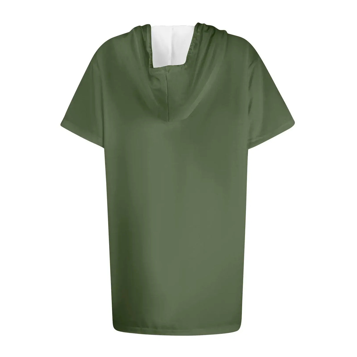 Women Oversized Short Sleeve Hoodie