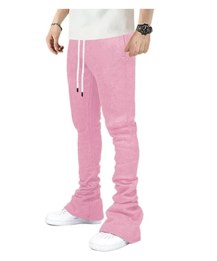 Men's Plus Size Stacked Cargo Pants – Fleece Streetwear