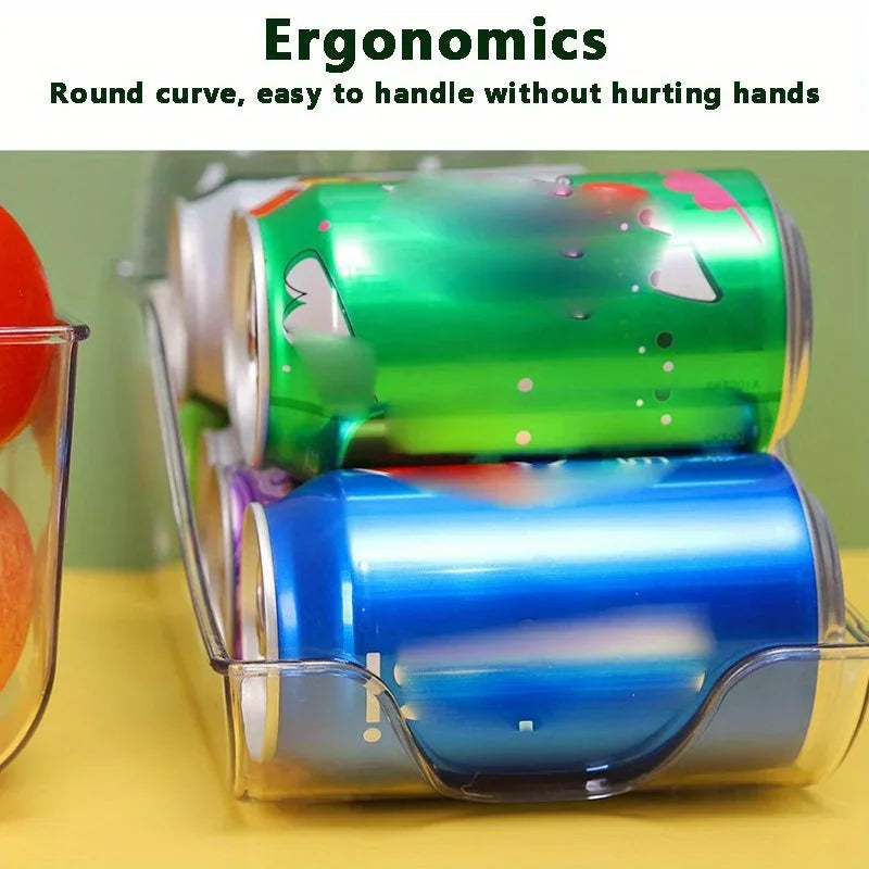 Refrigerator Can Storage Dispenser