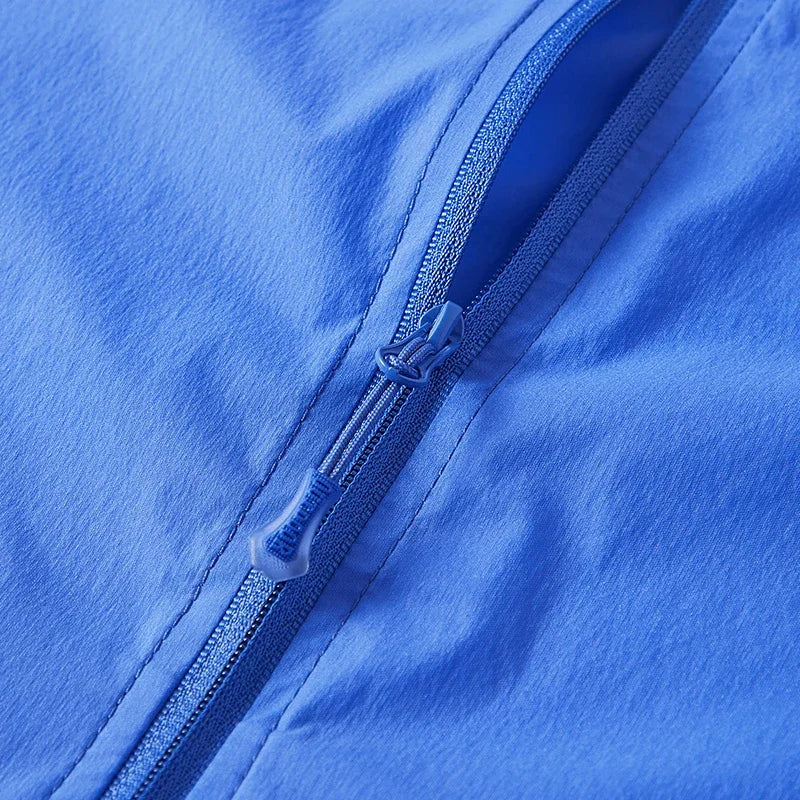 Men's Plus Size Summer Hooded Jacket