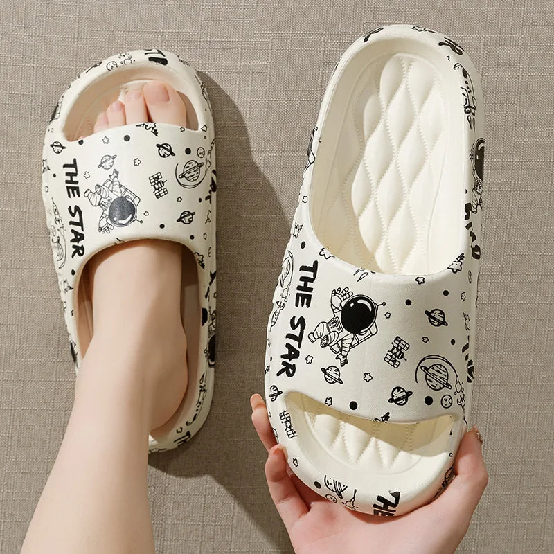 Unisex Indoor Outdoor Bathroom Slippers