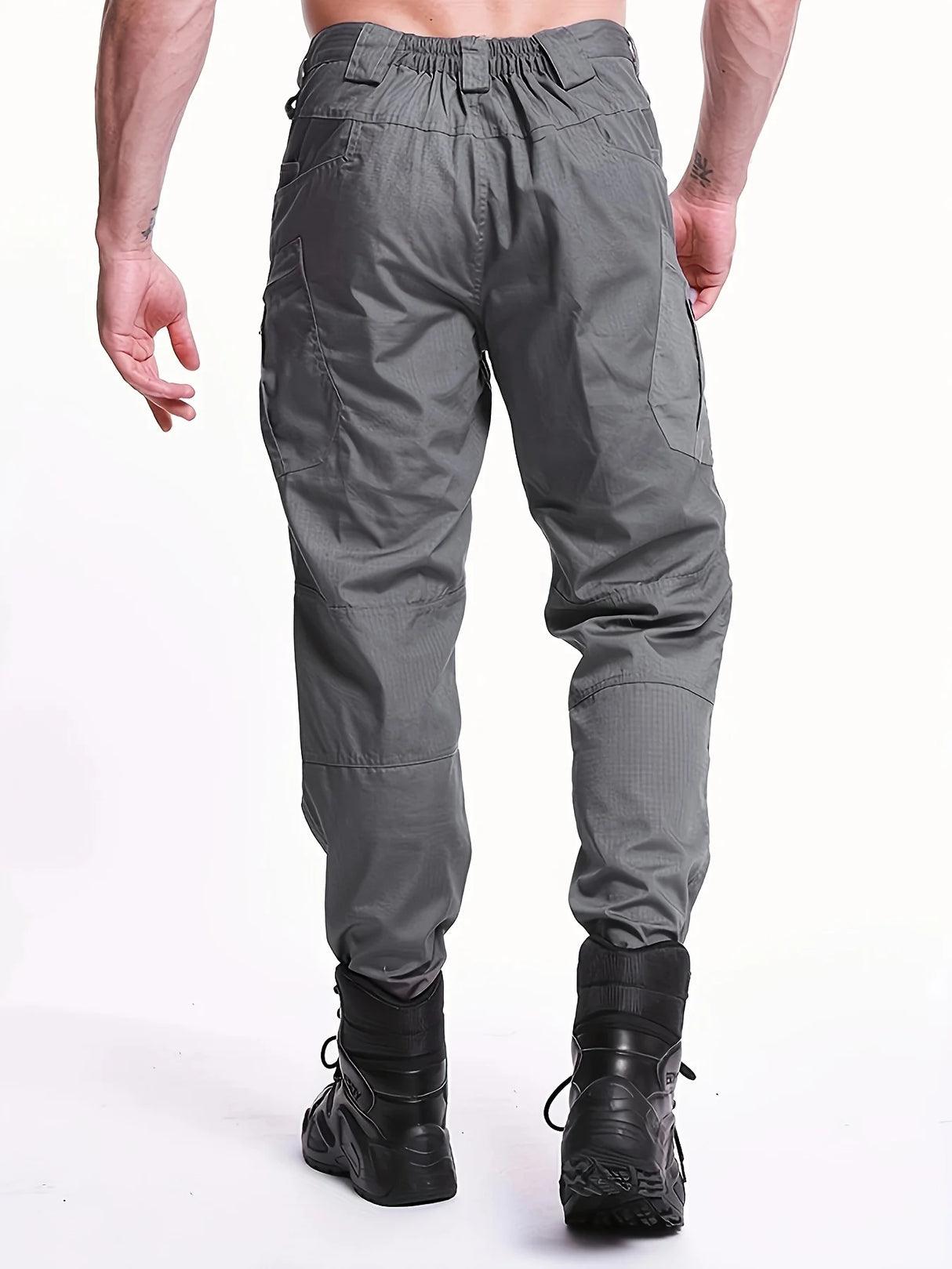 Plus Size Men's Thin Cargo Pants – Summer Loose Fit